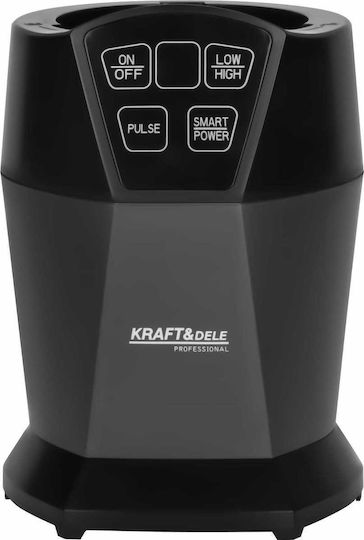 Kraft & Dele Blender cu cană din plastic 500 ml 1850W Negru KD4149