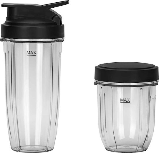 Kraft & Dele Blender cu cană din plastic 500 ml 1850W Negru KD4149