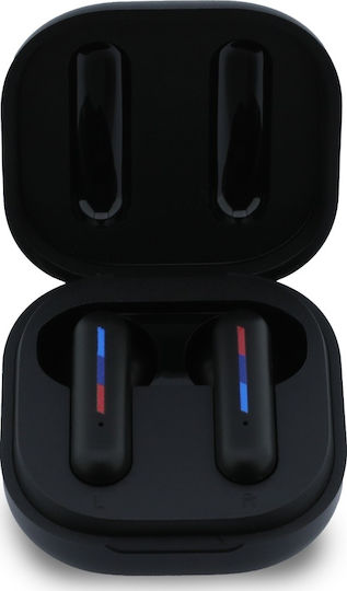 BMW Gedrucktes Logo Enc In-Ear Bluetooth Kopfhörer mit Ladekoffer Schwarz