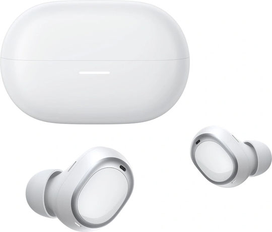 QCY MeloBuds A30 Bluetooth Handsfree Ακουστικά με Αντοχή στον Ιδρώτα και Θήκη Φόρτισης Λευκά