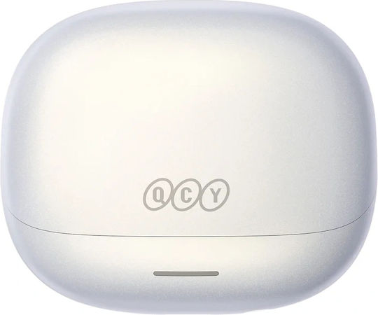 QCY MeloBuds N65 Bluetooth Handsfree Headphones with Sweat Resistance and Charging Case White