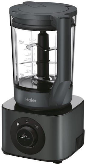 Haier Μπλέντερ με Πλαστική Κανάτα 2 lt Γκρι