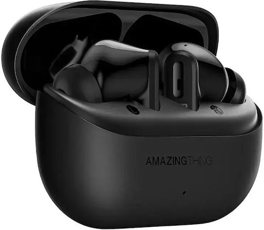 AmazingThing Luxe In-ear Bluetooth Handsfree Earphones with Sweat Resistance and Charging Case Black