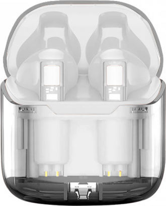 Wiwu Ghost TWS11 Earbud Bluetooth Handsfree Ακουστικά με Θήκη Φόρτισης Λευκά