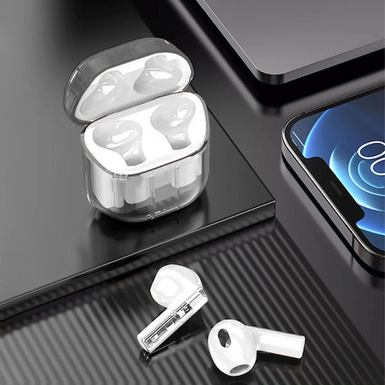 Wiwu Ghost TWS11 Earbud Bluetooth Handsfree Ακουστικά με Θήκη Φόρτισης Λευκά