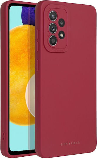 Roar Luna Back Cover Silicone Red (Galaxy A52 / A52s)