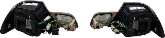 Задни Светлини LED BMW E46 Купе 1998-2003 Тъмни Светлини Комплект 2 Бройки