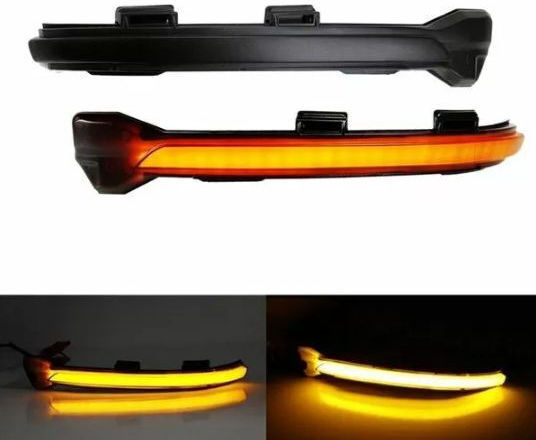 Tinted Flash LED Ford Fiesta 2008-2018 B-Max 2008-2018 2 Pieces