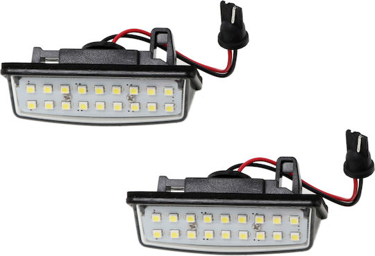 LED License Plate Lights Nissan Pathfinder 2010+ 2 Pieces