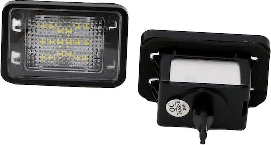 Mercedes-Benz GLK LED License Plate Lights Set 2 Pieces