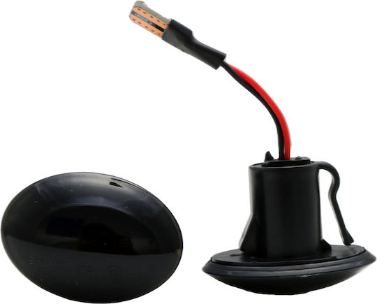 Tinted Flash LED Fiat 500 2009 Set of 2 Pieces