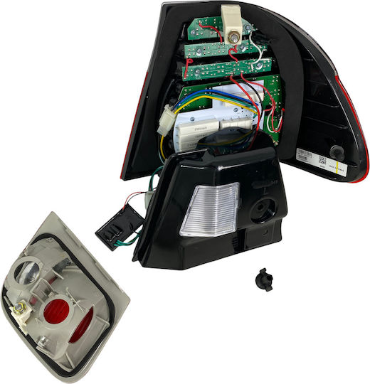 Πίσω Φανάρια Led Bmw E46 Sedan 1998-2001 Φιμέ Φλάς Σετ 2τμχ Rb21lrb