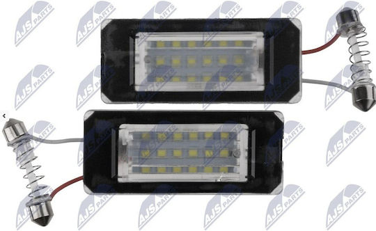 NTY Φώτα Πινακίδας Led για Mini Cooper 2006-2015