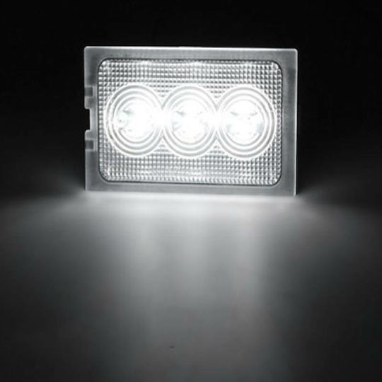 M-Tech Φώτα Πινακίδας Led 3W 12V για Land Rover Range Rover / Discovery Sport 2τμχ