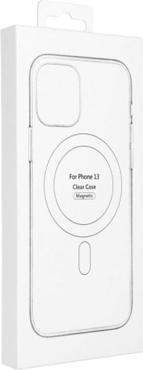 Mag Cover Back Cover Πλαστικό Μαγνητικό Διάφανο (iPhone 14)