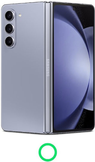 Ringke Slim Back Cover Plastic 1mm cu Curea Transparent (Galaxy Z Fold5)