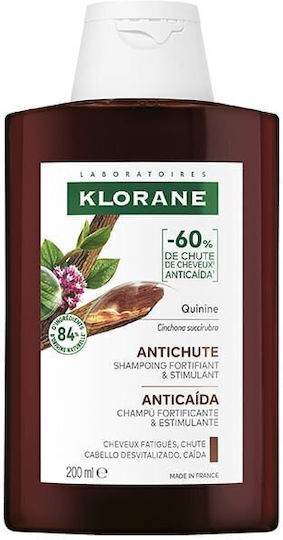 Klorane Quinine Strength Thinning Hair Loss Shampoos against Hair Loss for All Hair Types 200ml