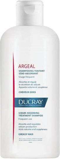 Ducray Argeal Себум-Абсорбиращ Шампоан Против Себореен Дерматит За Мазна Коса 200ml