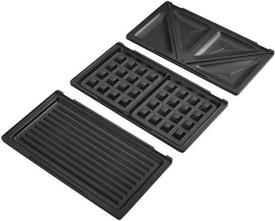 Kraft & Dele Aparat pentru sandwich-uri Grill cu Plăci Detașabile 1500W