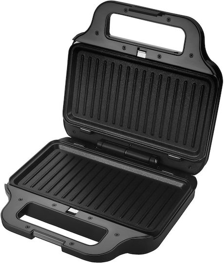 Kraft & Dele Sandwich-Maker mit Herausnehmbare Keramikplatten für 2 Toasts 1500W