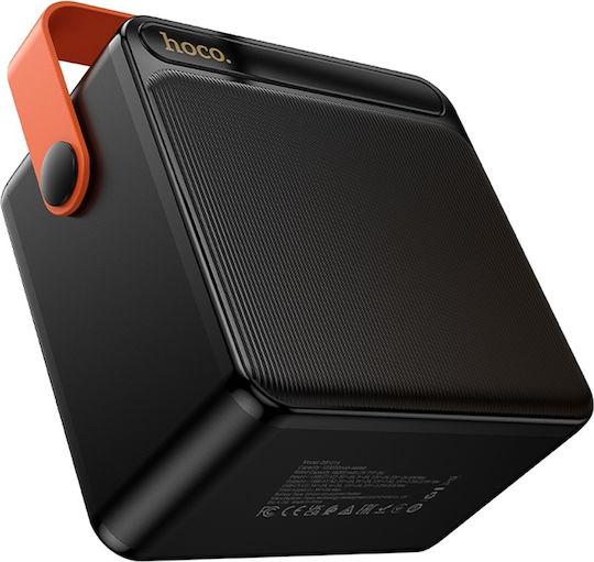 Hoco DB101A Power Bank 120000mAh 65W mit USB-A Ausgangsanschlüsse Schnellladung Schwarz