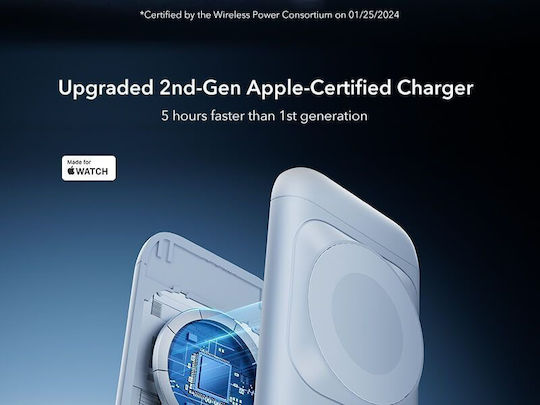 ESR Magsafe Ladegerät 15W Weißs (Halolock Qi2 MagSafe 3-in-1)