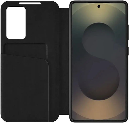 Tech-Protect Matte Wallet Δερματίνης / Σιλικόνης Μαύρο (Galaxy S25)