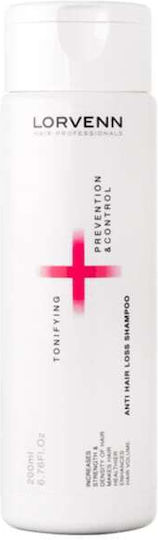 Lorvenn Tonifying Prevention Control Hair Шампоан против Косопад за Крехка Коса 200ml