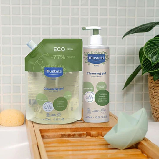 Mustela Bio Cleansing Nachfüllung Shampoo Hydratation 400ml