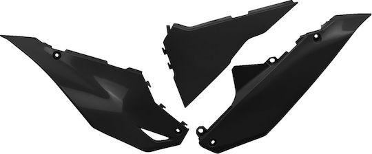 Ufo Side Panels Ka04762-001 Kawasaki Kx 450 24 Black