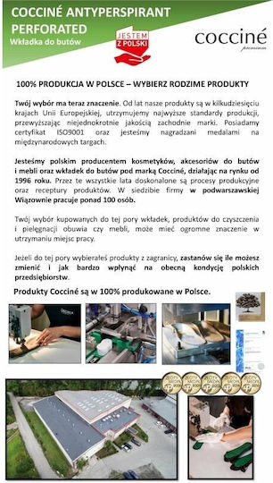 Coccine Tălpi Anatomice Pentru Pantofi 103080/40 2 Bucăți