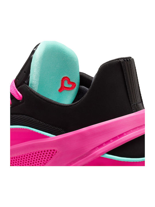 Luka 5 Ниски Баскетболни Обувки Laser Fuchsia / Black / Bleached Turquoise / Fibreglass