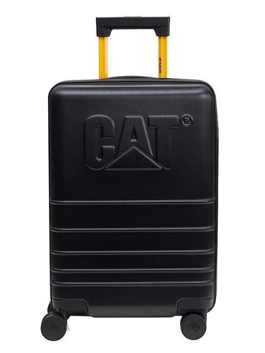 CAT Βαλίτσα Ταξιδίου Καμπίνας Σκληρή Μαύρη Ύψους 55εκ.