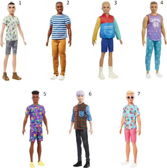 Barbie Ken/Ryan Кукла Момче Кен за 3+ години+ години 32см. (Различни Видове) 1 бр.