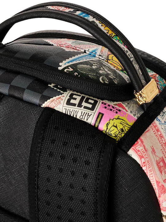 Sprayground Ученическа Раница За Гимназия С Джоб За Бутилка USPS Half Stamps 29 x 15 x 45см Sprayground Ученическа Раница За Гимназия С Джоб За Бутилка USPS Half Stamps 29 x 15 x 45см