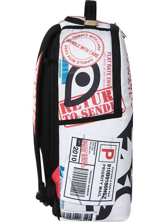 Sprayground Σχολική Τσάντα Πλάτης Γυμνασίου - Λυκείου με Θήκη για Παγούρι USPS Priority Package 29 x 15 x 45εκ