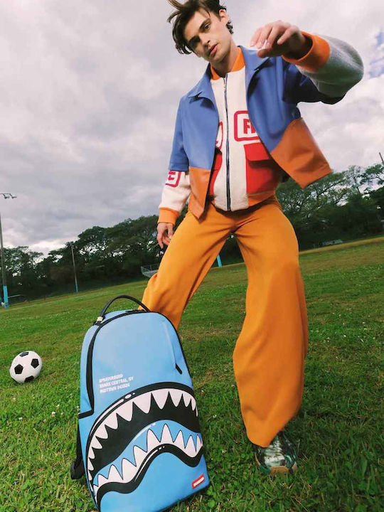 Sprayground Backpack Backpacks SHARK CENTRAL BUBBLY BLUE