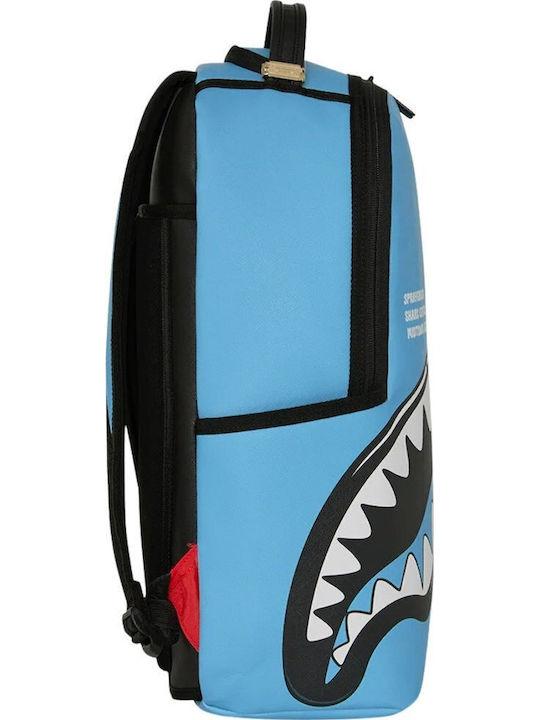 Sprayground School Backpack for Middle School - High School Backpacks Shark Central Bubbly Blue