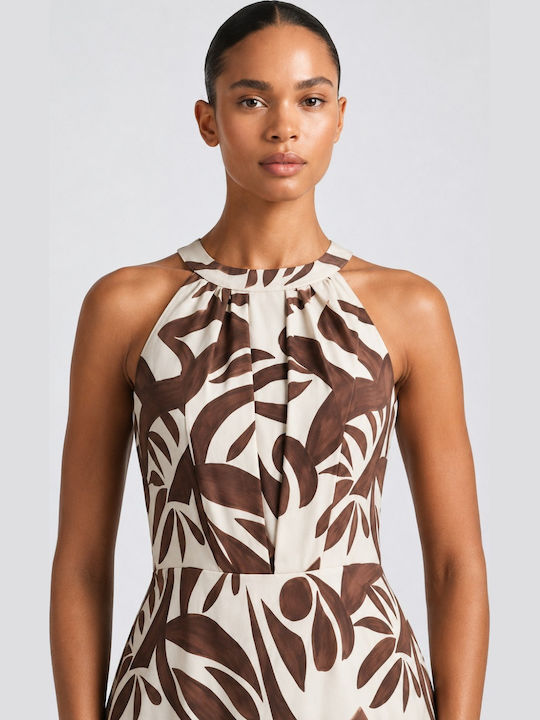 Summer Midi Dress for Wedding / Christening Ecru