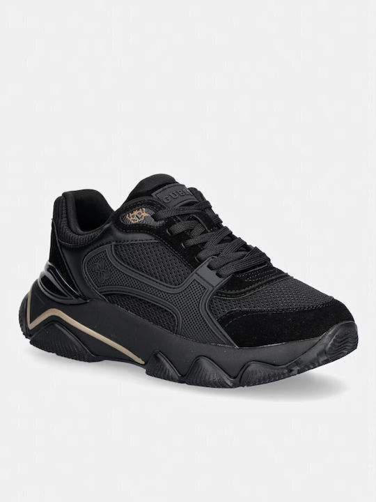 Guess Sneakers Μαύρα