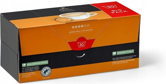 Tchibo Κάψουλες Cappuccino Crema Συμβατές με Μηχανή Cafissimo 30caps