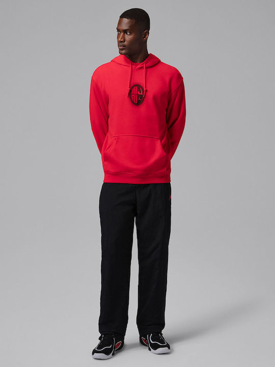 Sport Dri-FIT Sweatshirt mit Kapuze Rot