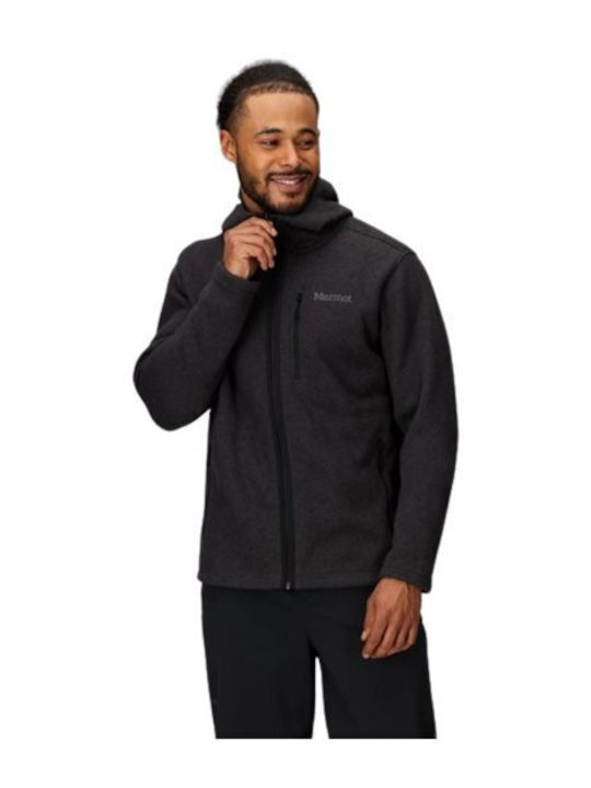 Sweatshirts für Herren Kapuzenjacke in Schwarz