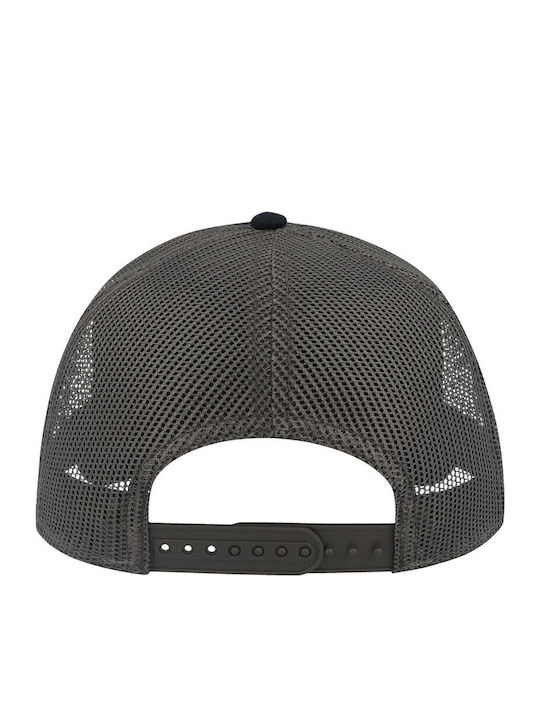Atlantis S-rapper Canvas Καπέλο Πεντάφυλλο Τζόκεϊ Δίχτυ 100% Βαμβακερός Καμβάς 270g Navy/grey-975 Atlantis S-rapper Canvas Καπέλο Πεντάφυλλο Τζόκεϊ Δίχτυ 100% Βαμβακερός Καμβάς 270g Navy/grey-975