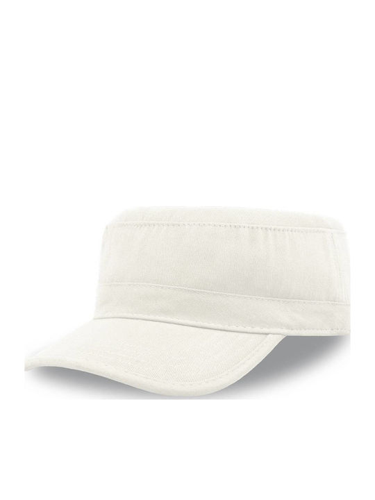 Atlantis 860 Tank Jockey Cap Military 100% Cotton Brushed White