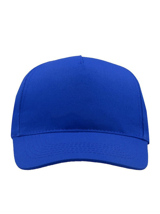 Atlantis Start Five 852 Five-Leaf Jockey Hat 100% Cotton Twill 160gsm Royal Blue
