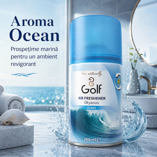 Golf Ocean Parfum Pentru Casă Înlocuire Dispozitive Automate Proaspăt 260 Ml