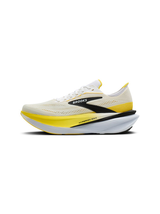 Hyperion Max 4 Men's Sport Shoes Running White Cyber Yellow Black