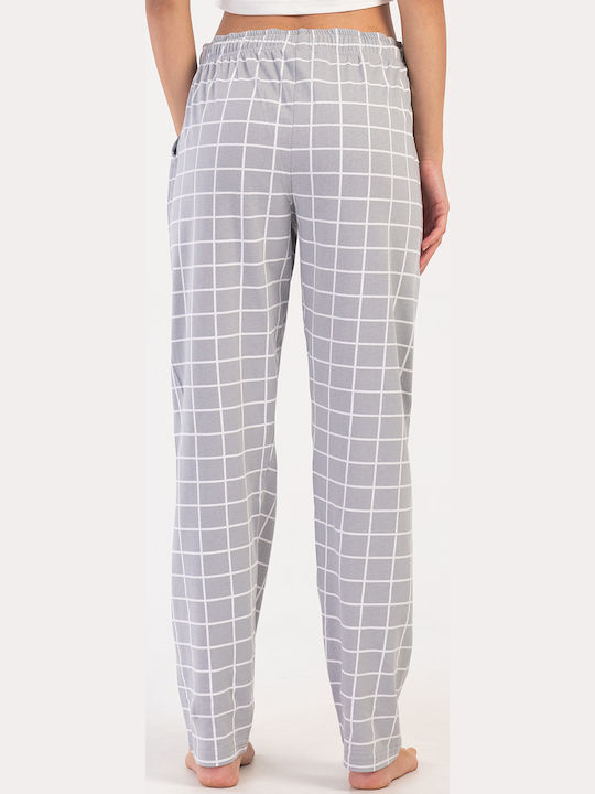 Vienetta Secret Summer Women's Pyjama Trousers Light Grey Vienetta Secret Summer Women's Pyjama Trousers Light Grey