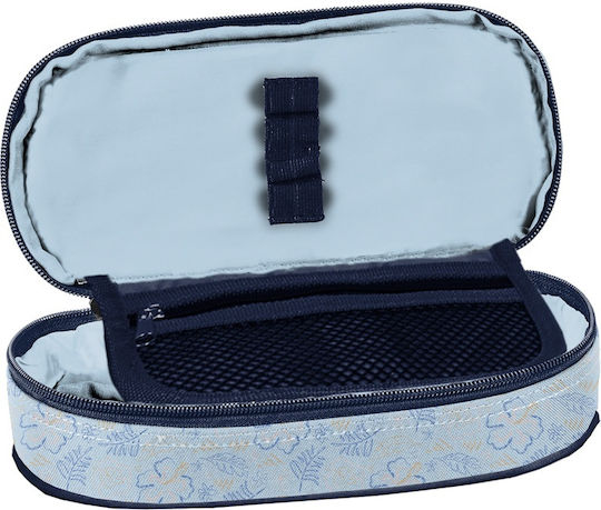 Paso Polo Gefüllte Blaues Federmäppchen